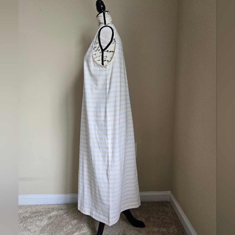Everlane The Weekend Tank Dress Organic Cotton Womens L - Picture 5 of 9